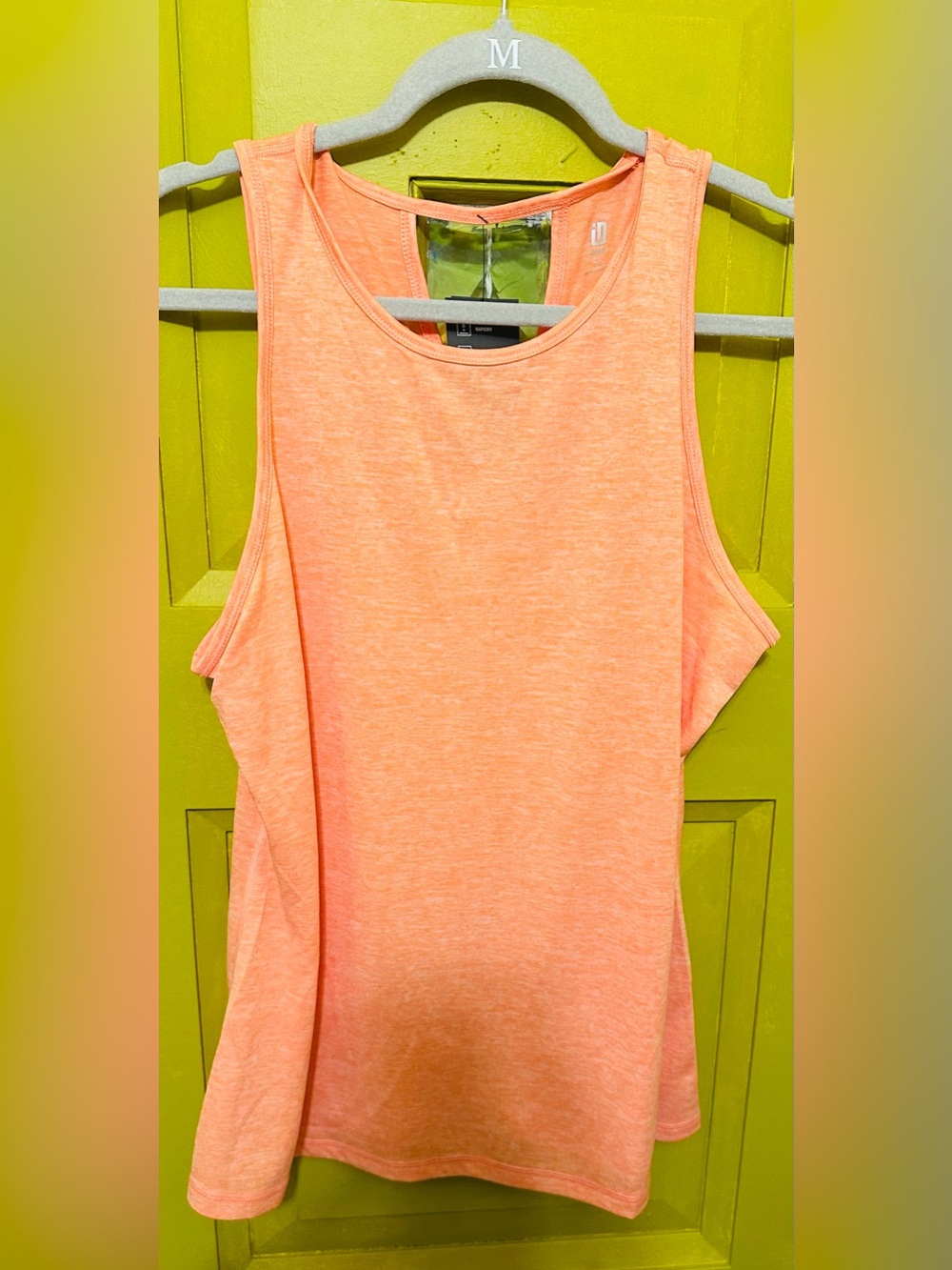 Ideology Coral Peach Muscle Tank